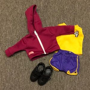 18inch doll soccer outfit